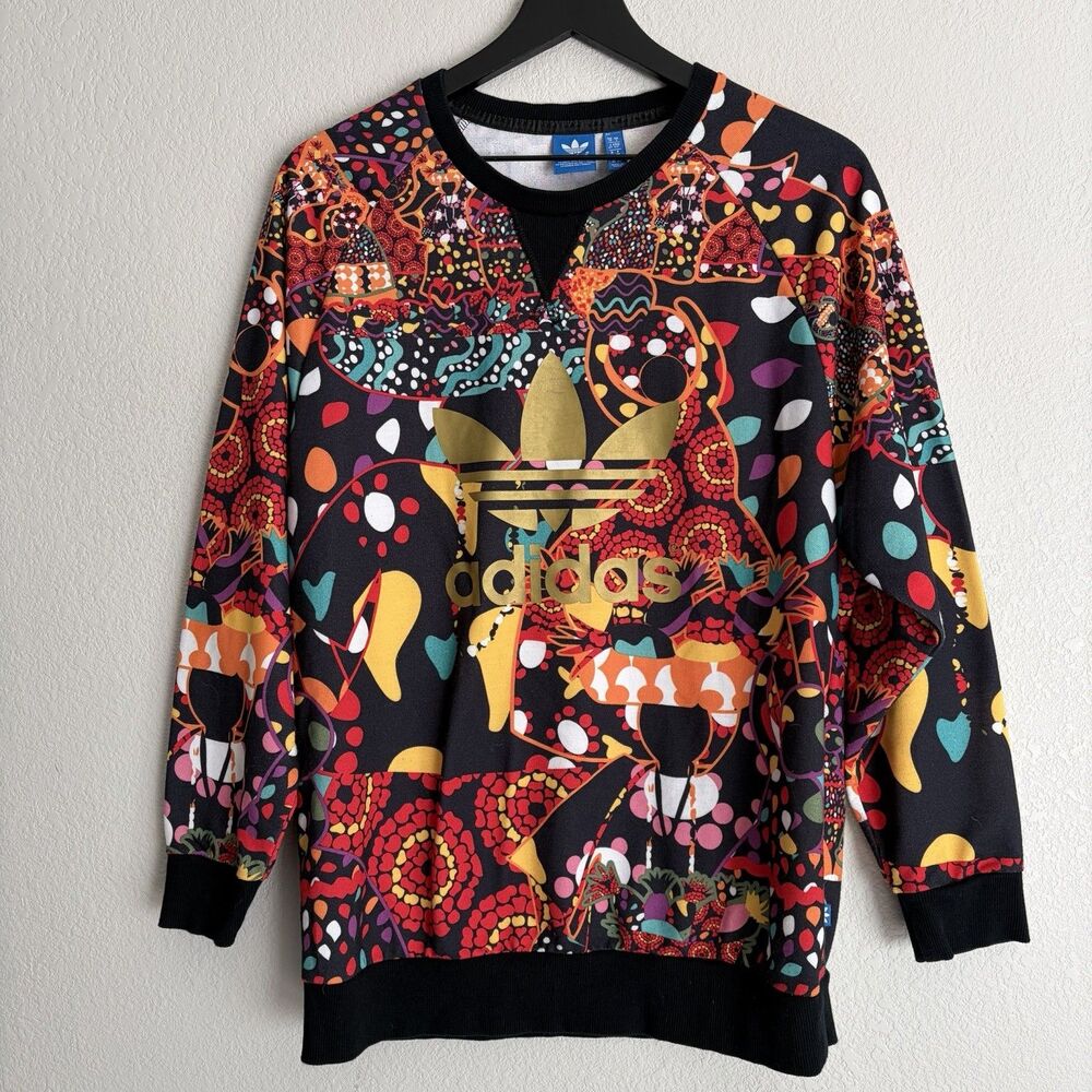 Adidas X Farm Rio Maracatu Firebird Sweatshirt Womens Sweatshirt UK 10 US Size S